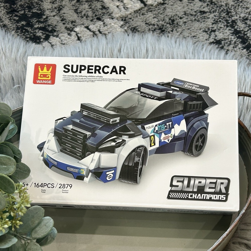 Wange Supercar S79 Building Block Set #2879 Supercar 164PCS Super Champions